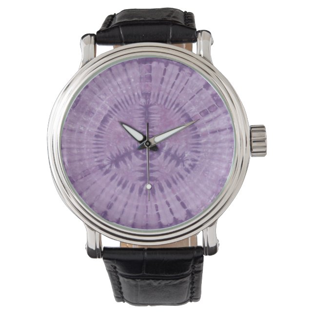 Montre Tee violet Peace (devant)