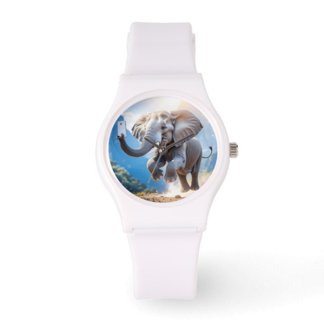 Montre TELEPHANT - Wall Clock (Recto)