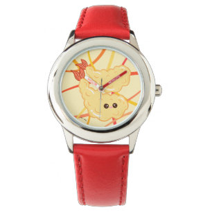 Montre Tempura de crevettes de Kawaii Dessinant de la via