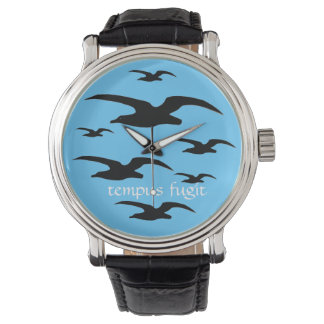 Montre Tempus Fugit (bleu)
