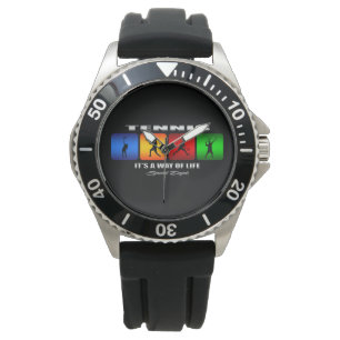 Montre Tennis frais c'est un mode de vie (le mâle)