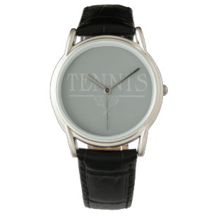 Montre Tennis vintage Art Illustré COULEUR PERSONNALISÉ