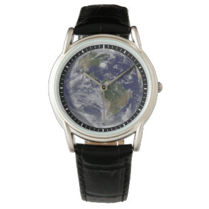 Montre Terre Pleine Avec L'Ouragan Irène Sur La Côte Est.