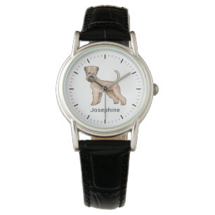 Montre Tervueren à poil doux avec nom personnalisé
