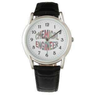 Montre Texte de l'ingénieur chimique en vol