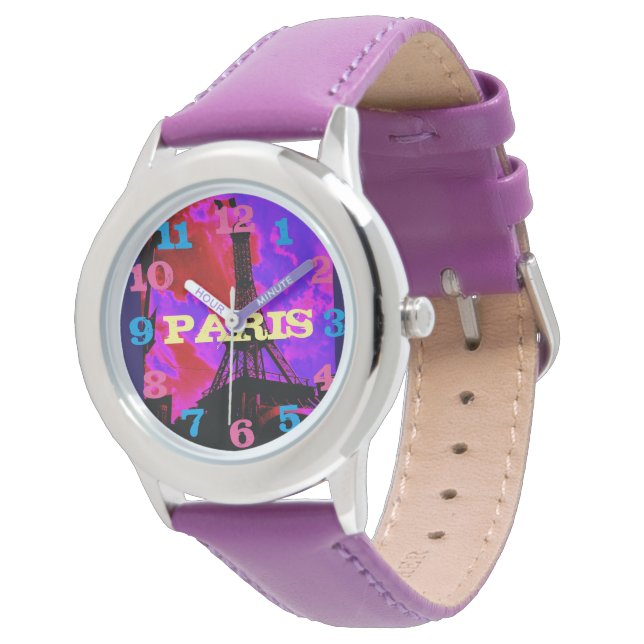 MONTRE TEXTE PARIS (Incliné)