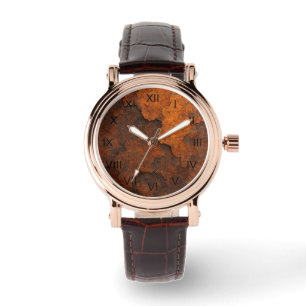 Montre Texture rouille Grunge Arrière - plan Design métal