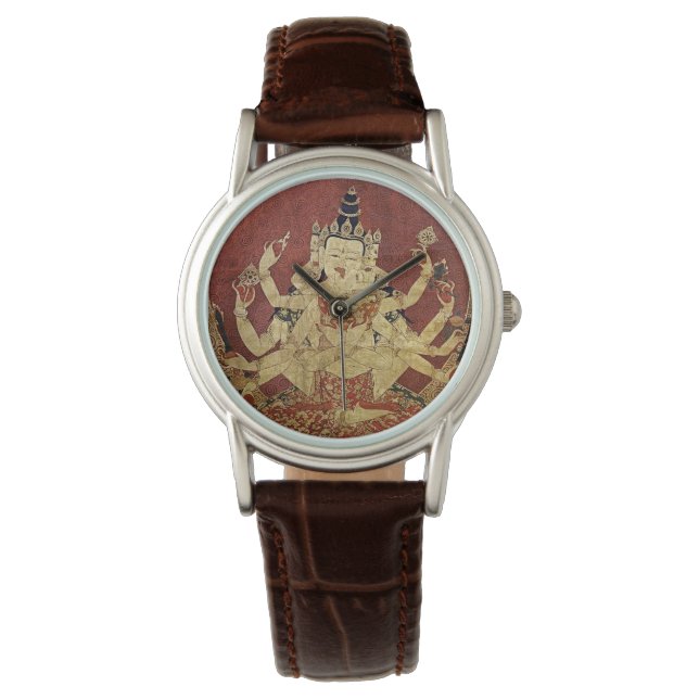 Montre Thangka tibétain de Guhyasamaja Akshobhyavajra (devant)