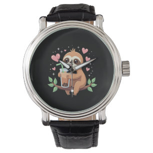 Montre Thé au lait bulles Boba Sloth Mignon Kawaii Femmes