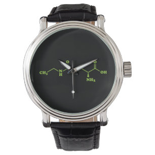 Montre Thé Théanine Formule chimique moléculaire