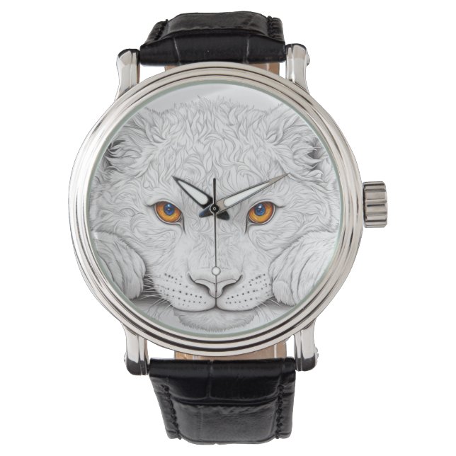 Montre The watch is handmade with the image of animals  (devant)
