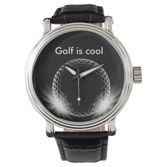 Montre Thème de golf Cadeau Exécutif cool (devant)