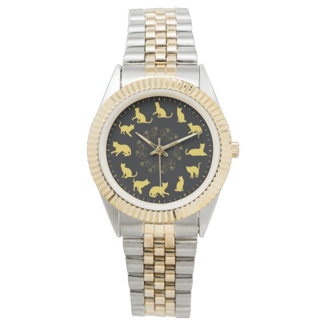 Montre Thème de la Coupe d'or de Cat Silhouette (devant)