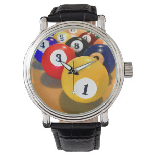 Montre Thème des billards des hommes