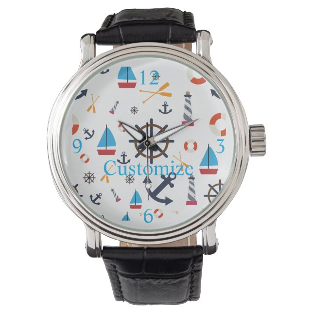 Montre Thème nautique Thunder_Cove (devant)