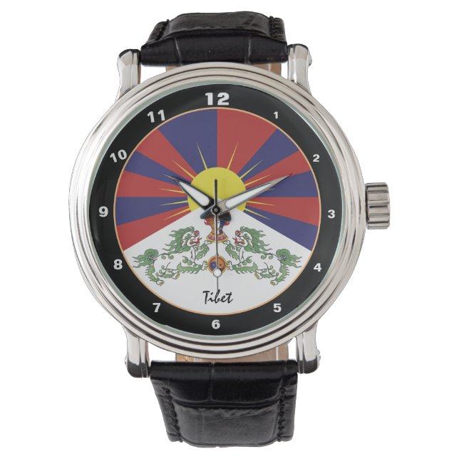 Montre Tibet & mode Tibétaine / Voyage Himalaya (devant)