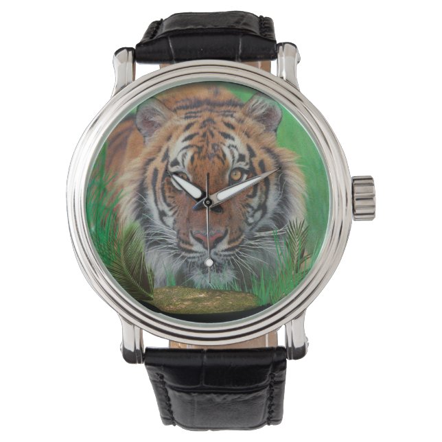 Montre Tigre de nuit (devant)