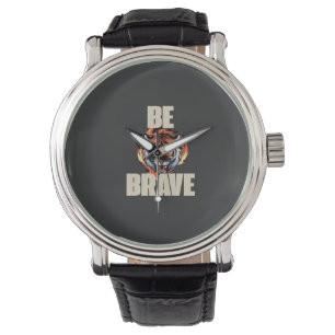 Montre Tigre Soyez Courageux Accessoire de Motiv