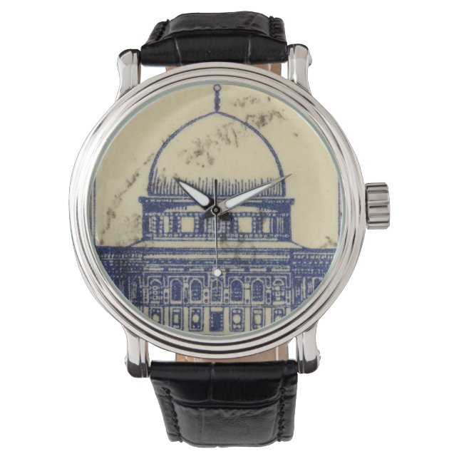 Montre timbre antique palestinien 1920_ folklor palestine (devant)