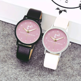 Montre Timeless Minimalist Couple’s Customizable Design