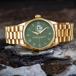 Montre Timeless Minimalist Customizable Couple’s name  