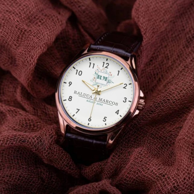 Montre Timeless Monogrammed Couple’s Name  (Créateur téléchargé)