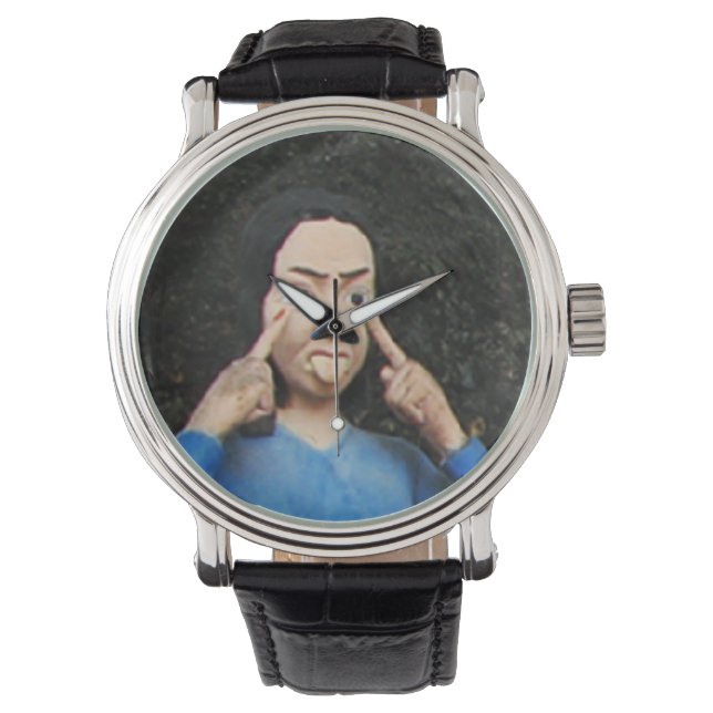 Montre Tirer Les Visages Derrière Le Dos (devant)