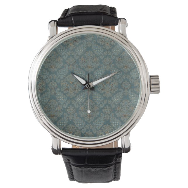 Montre tissu médiéval texture motif tapisserie backgrou (devant)