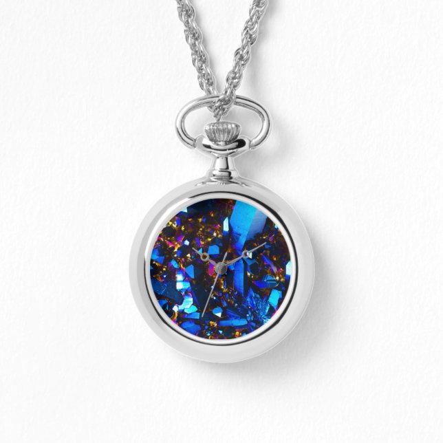 Montre Titane Cobalt Blue Quartz (Recto)