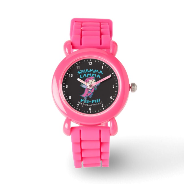Montre Titans Ados, allez ! | Starfire "Shamma Lamma Mu-M (Recto)