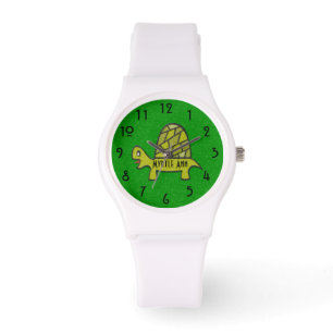 Montre Tortue à feutre (personnalisée)
