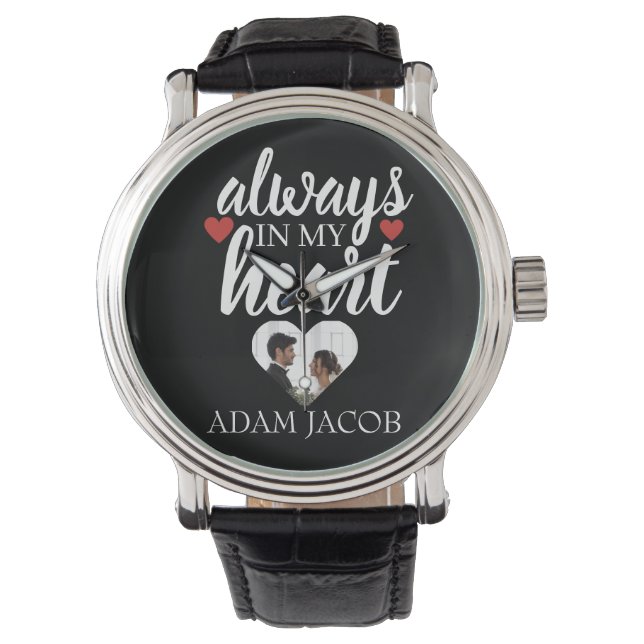 MONTRE TOUJOURS DANS MON COEUR, COUPLE PERSONNALISER MODÈ (devant)