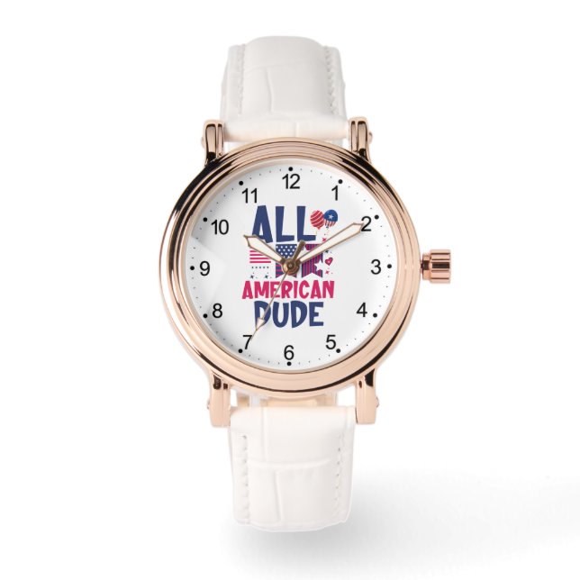 Montre Tous les américains Dude-96993 (Recto)