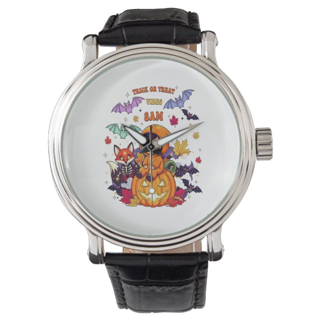 Montre Tous Réservés Pour Halloween Professeur Ghost (devant)
