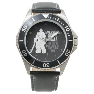 Montre Tout le monde a besoin de buts (Hockey) Wristwatch