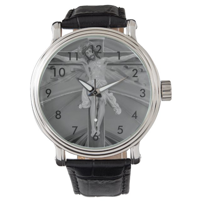 Montre Tout pour vous niveaux de gris (devant)