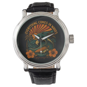 Montre Tout Vient En Vagues Rétro