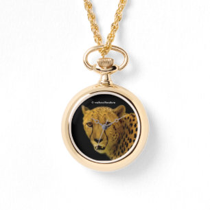 Montre Traces commerciales avec un magnifique guépard