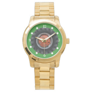 Montre tracteur carter rouge