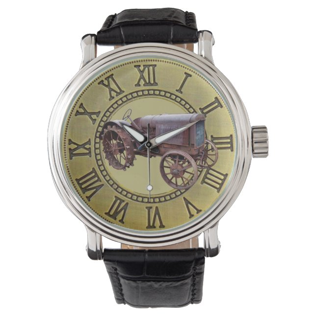 Montre TRACTEUR vintage (devant)