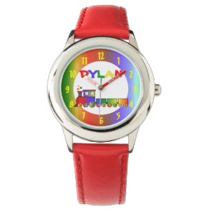 Montre Train coloré personnalisé