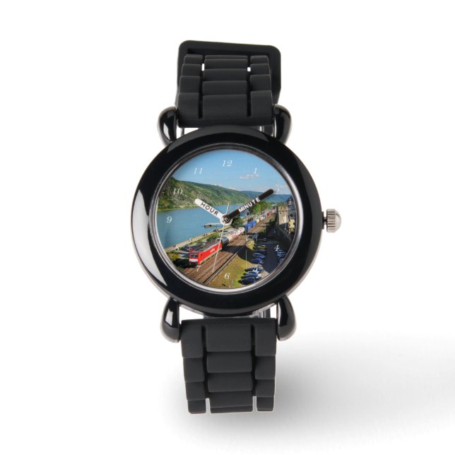 Montre Train de marchandises à Oberwesel (Recto)
