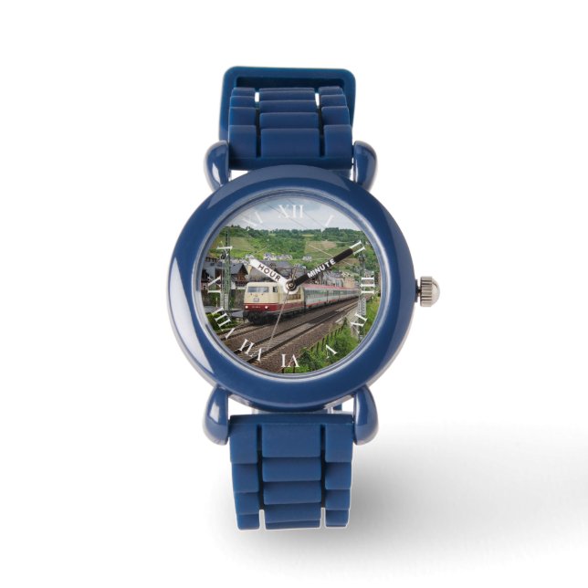 Montre Train de voyageurs à Oberwesel (Recto)