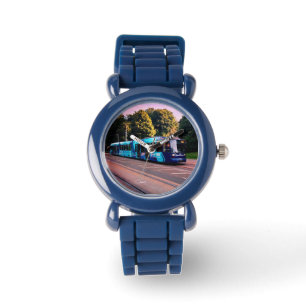 Montre Tramway bleu