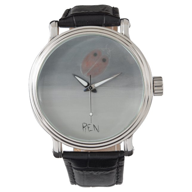 Montre "Transgénéticoccinelle" by REN (devant)