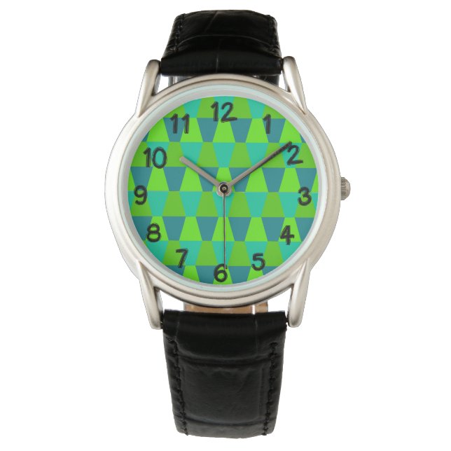 Montre Trapézoïdes cool (devant)