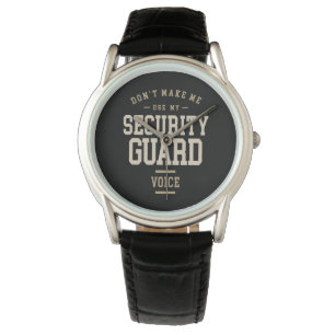 Montre Travail de la Garde de sécurité Travailleur d'anni