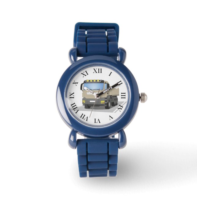 Montre Travaux de construction gris (Recto)