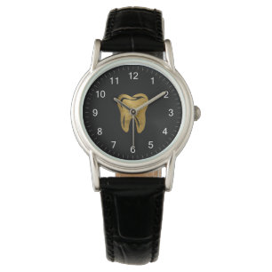 Montre Trendy Dentist Professional Dental Black Gold