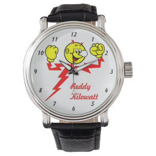 Montre Très amusant Reddy Kilowatt Wrist Watch